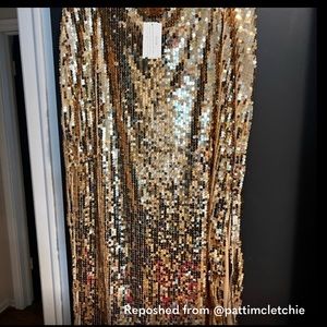 ELOQUII sequin skirt